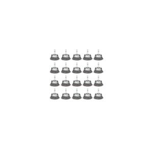 Bokon Wire Cup Brush Set (20pcs - 2" - Drill -‎ Rust Removal) - Excellent
